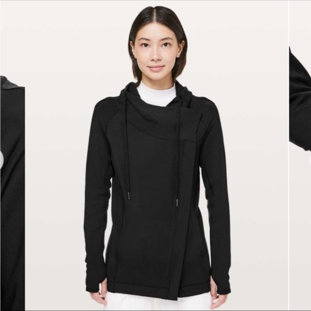 GUC Lululemon Coast Easy Wrap. Color Black. Size 2.